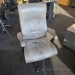 Keilhauer Grey Leather Vintage Style Executive Office Task Chair